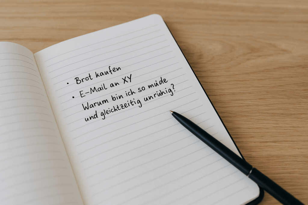 Journaling gegen Overthinking