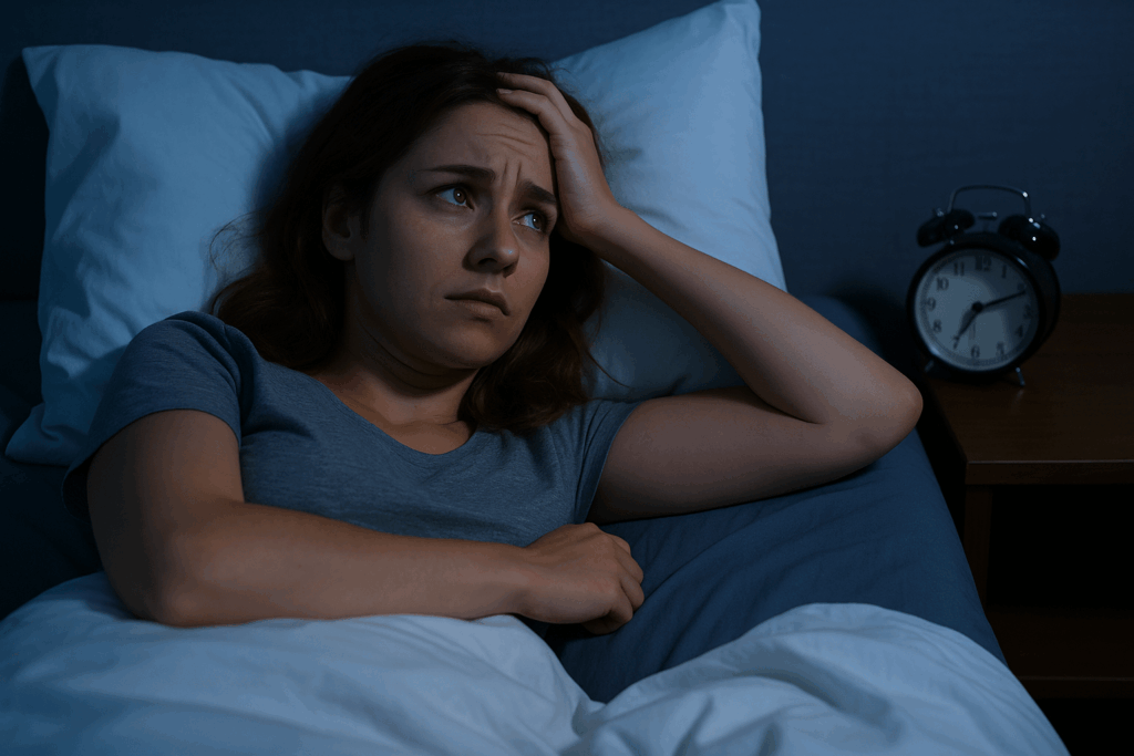 Einschlafen bei Stress