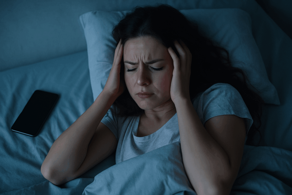 Overthinking im Bett ist ein Schlafkiller