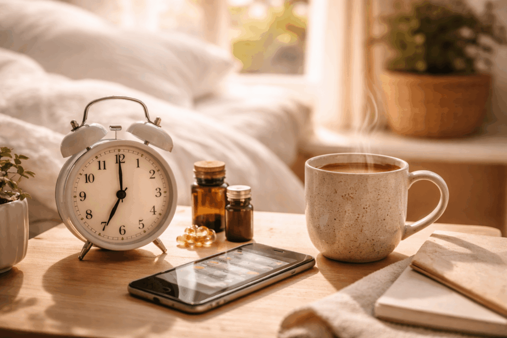 Wie beeinflusst Cortisol am Morgen deinen Schlaf am Abend?