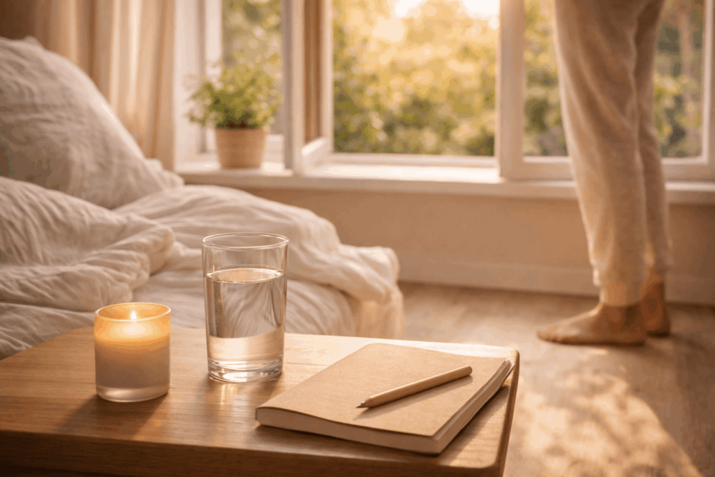 Morgenroutine für besseren Schlaf