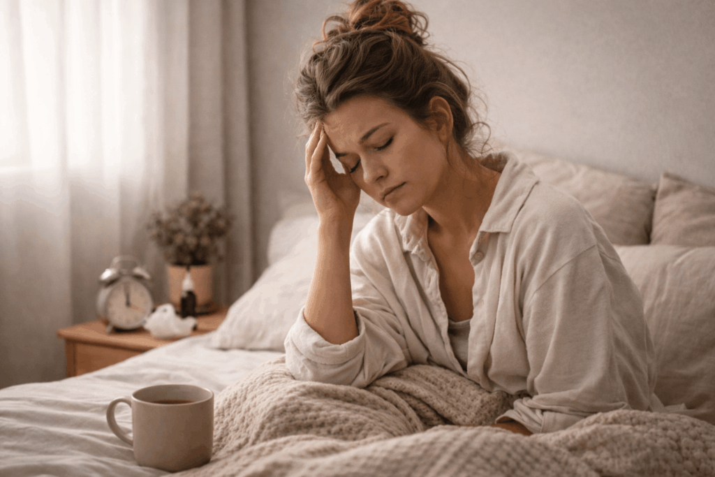 Gelassen bleiben nach schlechten Nächten