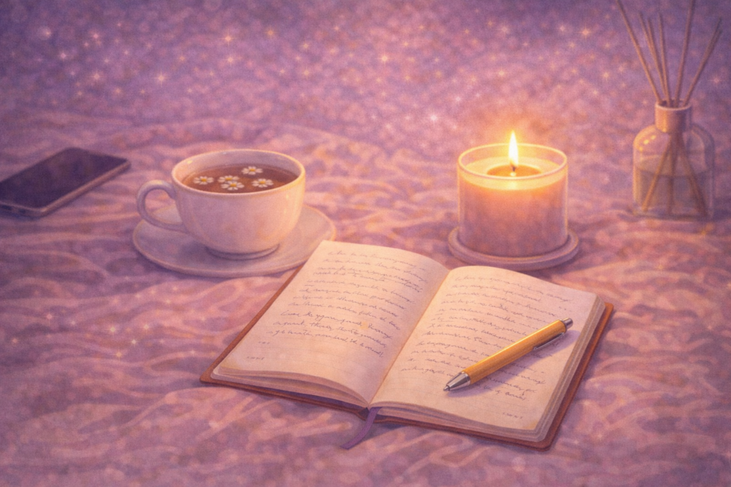 Meine persönliche Abend-Journaling-Routine