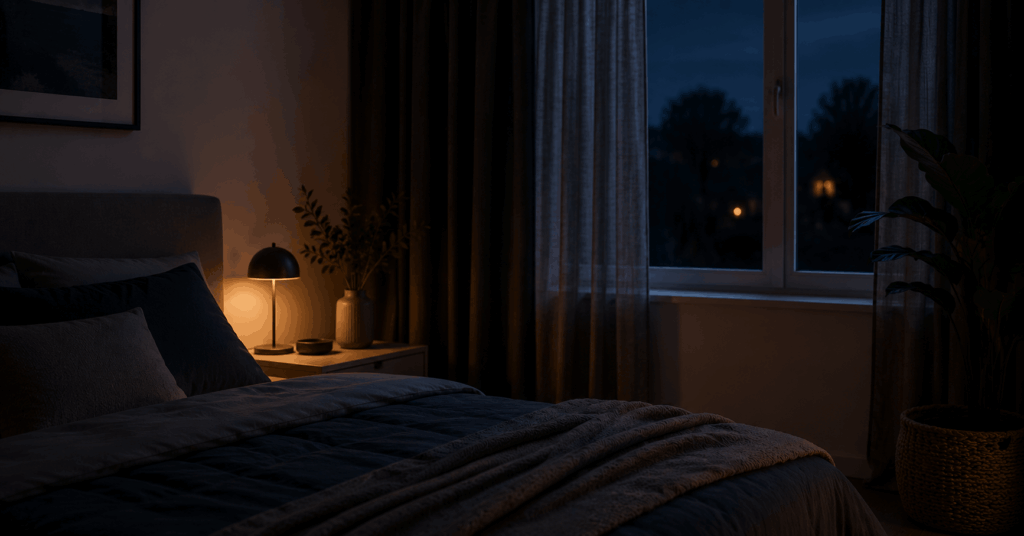 Wie dunkel sollte das Schlafzimmer wirklich sein?